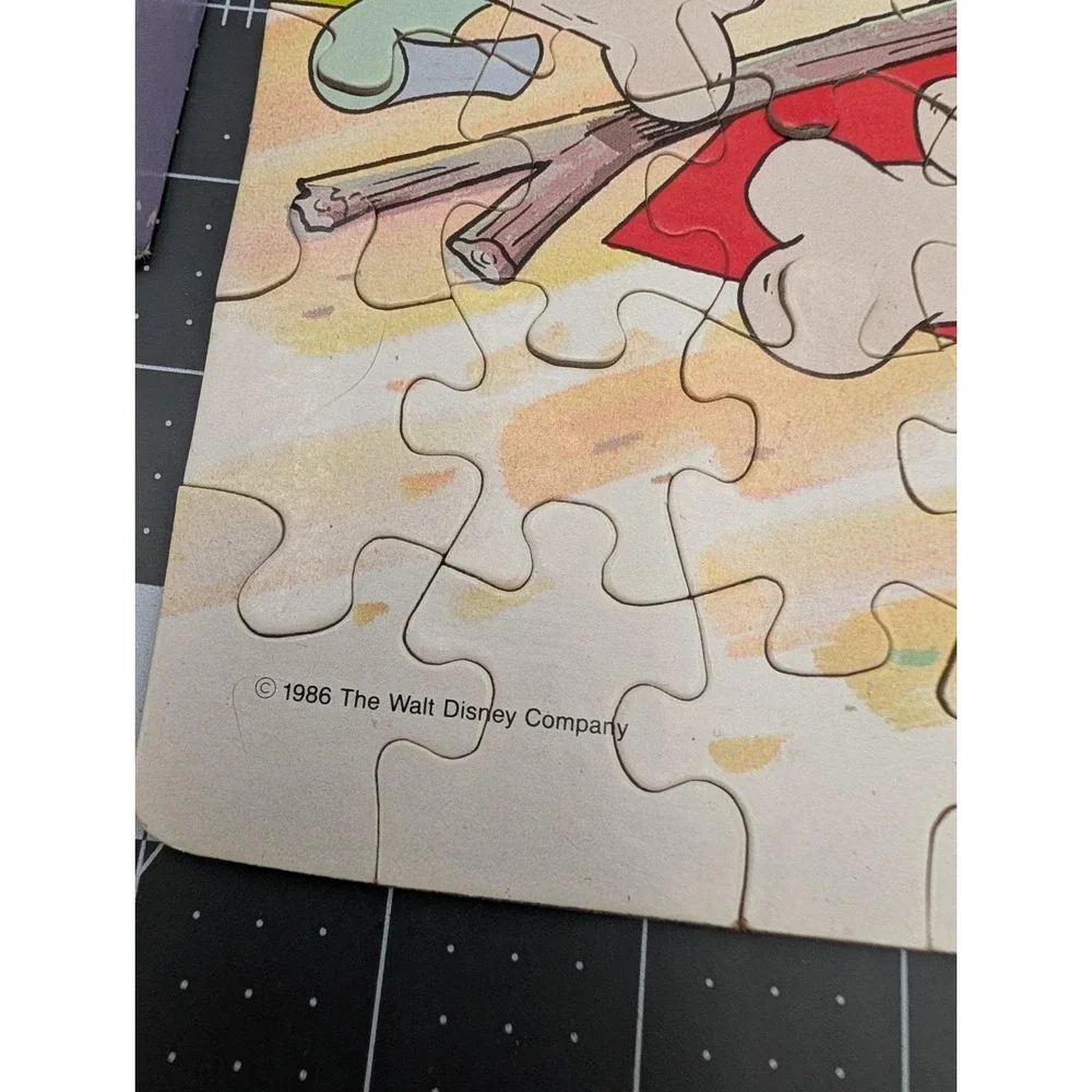 Disney‎ Fluppy Dogs Jigsaw Puzzle 99 Pcs Golden 1986